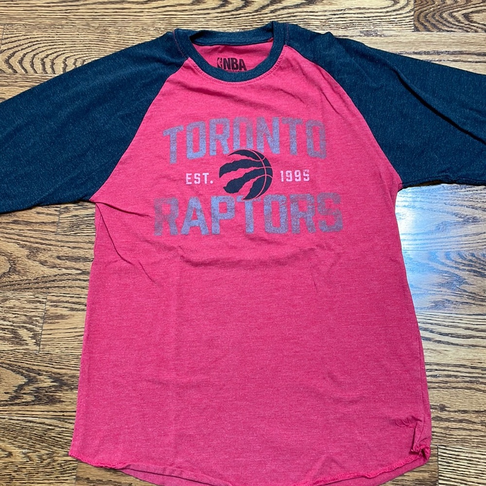 Toronto Raptors NBA Raglan Top - Picture 1 of 3